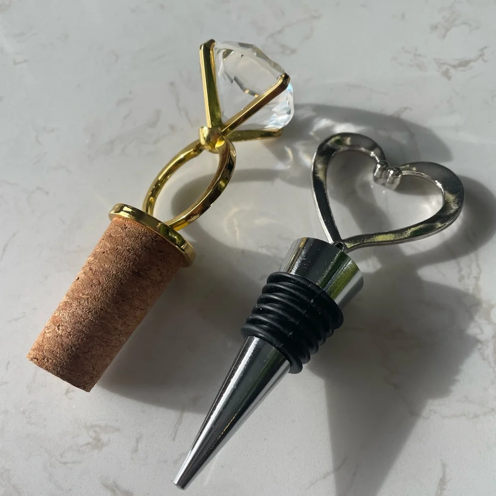 2 wine stopper corks NWOT